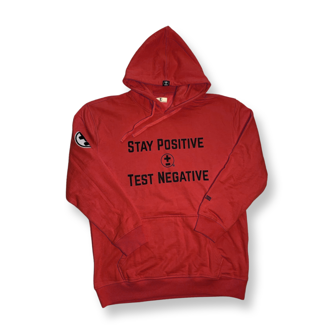 Stay Positive Test Negative Hoodie