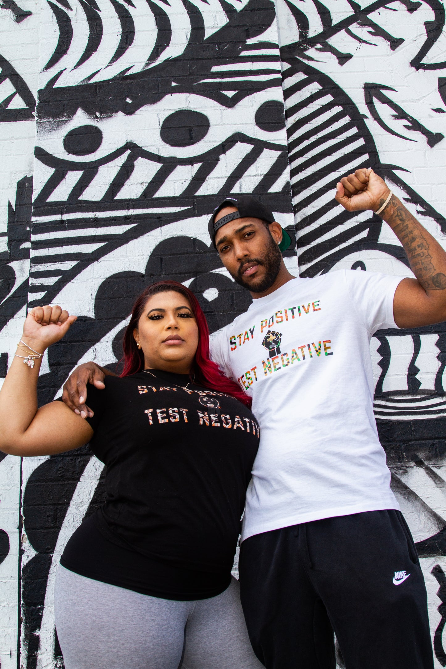 Stay Positive Test Negative "Black History" T-Shirt