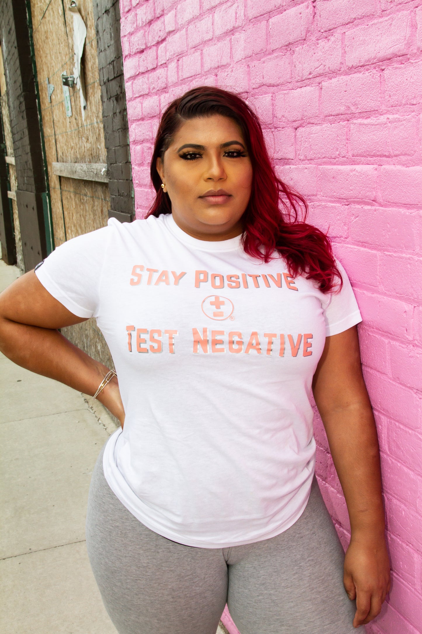 Stay Positive Test Negative T-Shirt