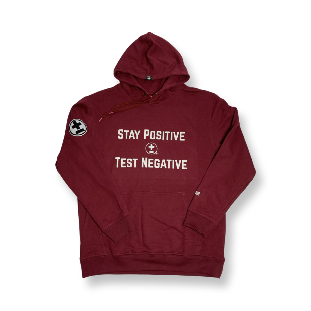 Stay Positive Test Negative Hoodie