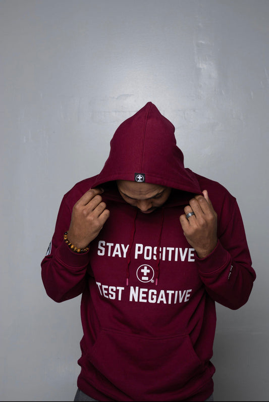 Stay Positive Test Negative Hoodie