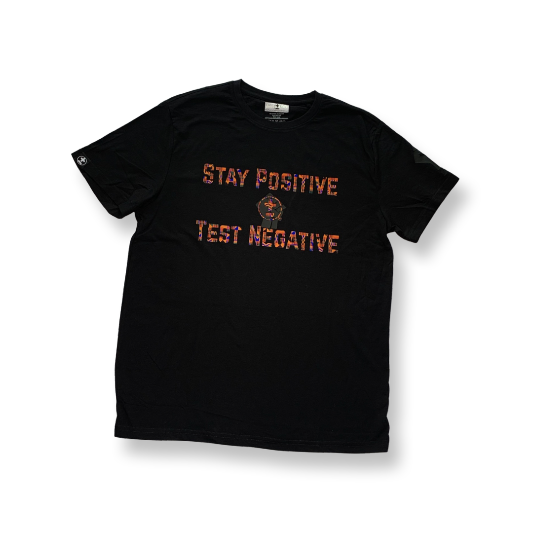 Stay Positive Test Negative "Black History" T-Shirt